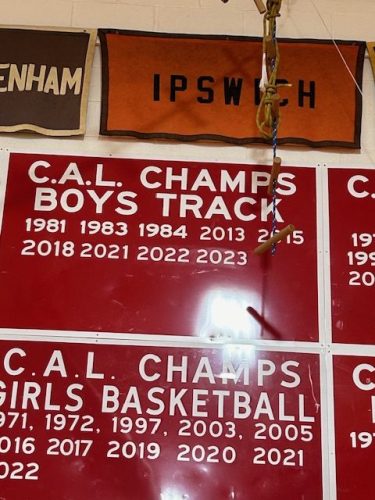 Boys Track Banner
